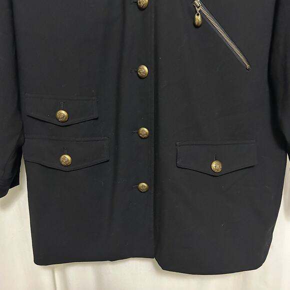 Vintage Classiques for Nordstrom 100% Wool Lightweight Jacket Lined Size Large - Picture 4 of 8